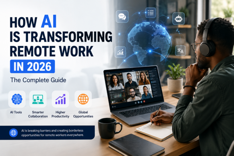 remote worker using AI tools 2026,
