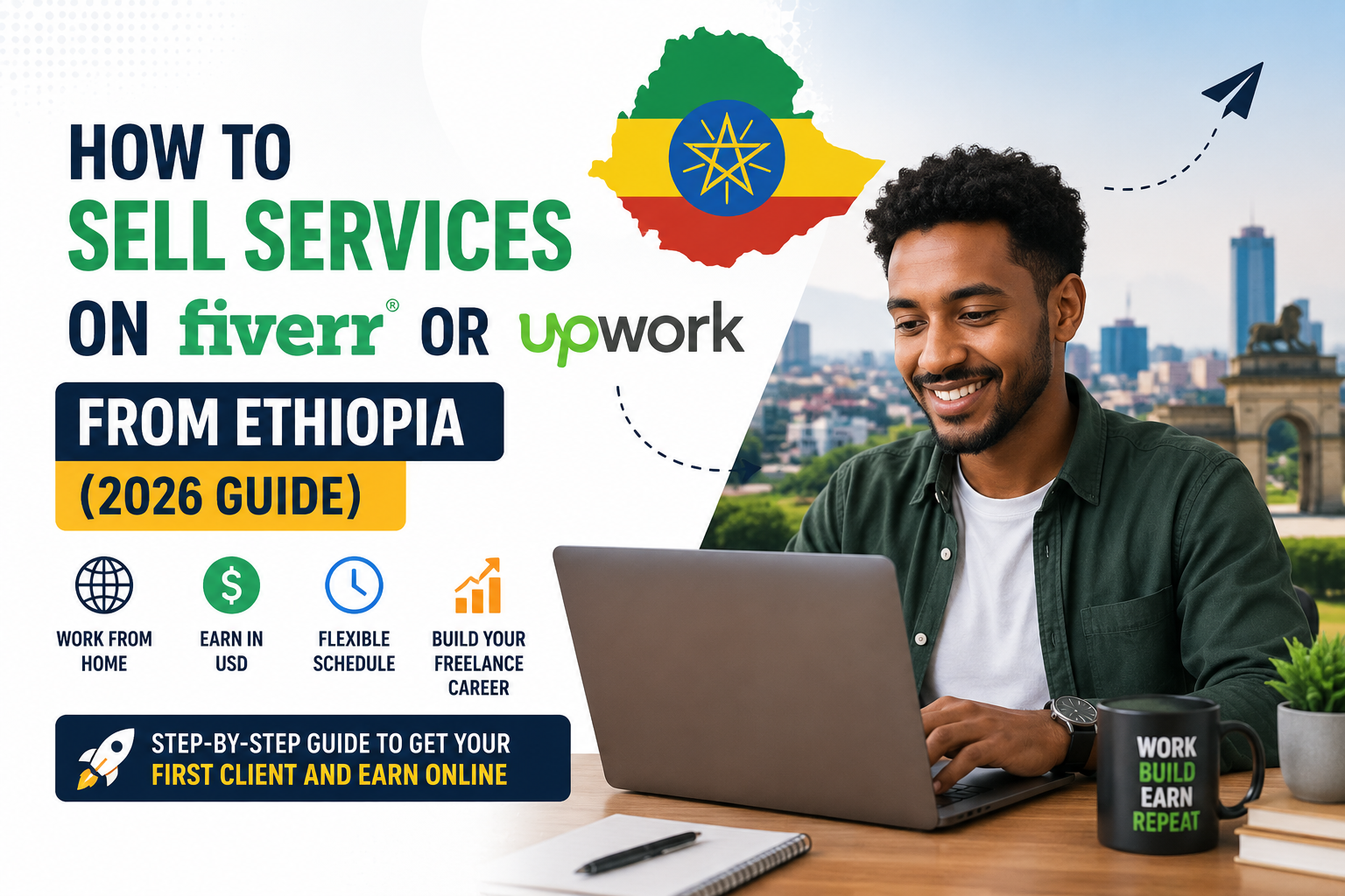 Fiverr Ethiopia Guide 2026 for freelancers earning money online