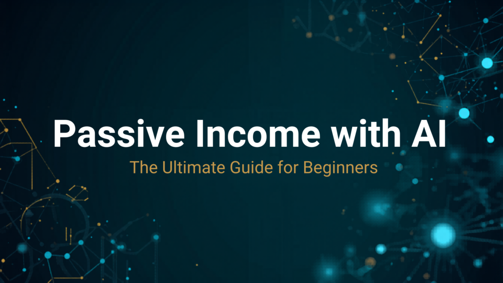digital banner for ai passive income guide 2026