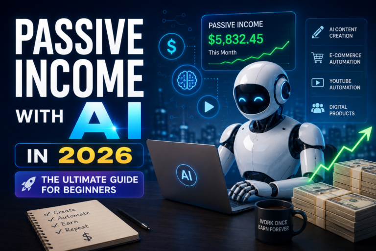 passive income with ai in 2026 — ultimate guide for beginners