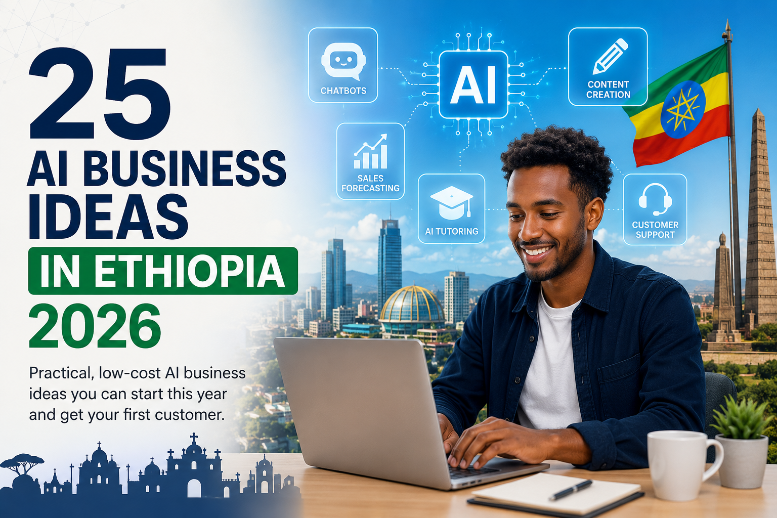 25 AI Business Ideas in Ethiopia 2026