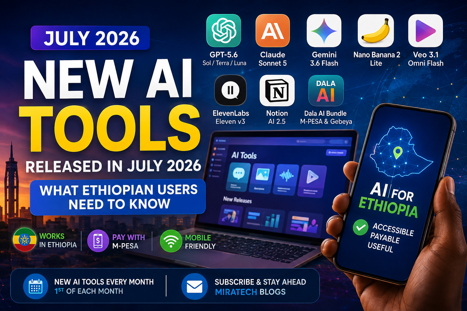 AI Tools for Ethiopia — July 2026